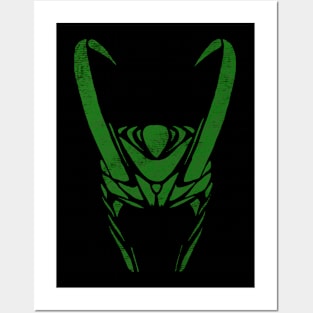 Green loki Posters and Art